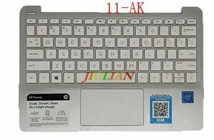 Item For Stream 11-AK Series EAY0Q00501A Shell With Keyboard Palmrest US Version Working