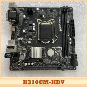 H310M-HDV Motherboard Supports 8th and 9th generation DDR4