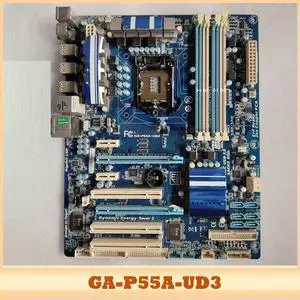For Gig-abyte motherboard LGA1156 GA-P55A-UD3