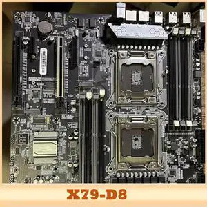 X79-D8 For JGINYUE LGA 2011 DDR3 512GB PCI-E 3.0 E-ATX Motherboard X79