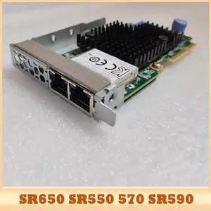 For SR650 SR550 570 SR590 Dual port 10G electrical port LOM network card 7ZT7A00548 00YJ568