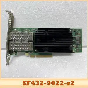 For Solarflare Profile 40 Card With Dual Electrical Ports SF432-9022-r2 NIC
