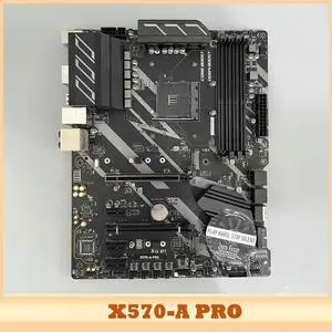 X570-A PRO Motherboard X570 DDR4 AM4 128G 4400 PCIE4.0 ATX RGB Crossfire Support