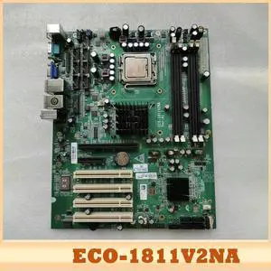 For EVOC Industrial Computer Motherboard DDR2 Dual Ethernet Port 8*COM ECO-1811V2NA VER:A1.1