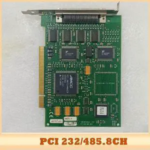 184677D-01 Industrial control data acquisition card For NI PCI 232/485.8CH