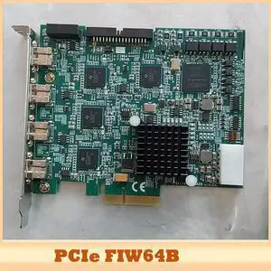 PCIe-FIW64B 51-18503-0A20 For ADLINK 1394 Acquisition card FIW64B