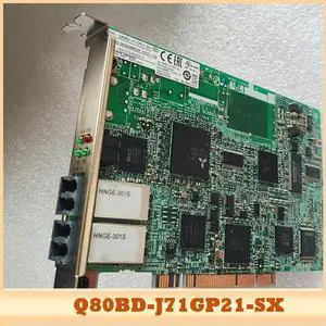 Q80BD-J71GP21-SX For PLC fiber optic communication board