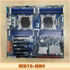 For Gig-abyte c612 Supports LGA2011 v3 v4 X99 Motherboard MD70-HB0