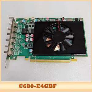 C680-E4GBF Multi screen graphics card F7472-00 REV.A
