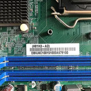 Desktop Motherboard For X4630 H81H3-AD V1.0 LGA1150 H81 Integrated System Bord Good