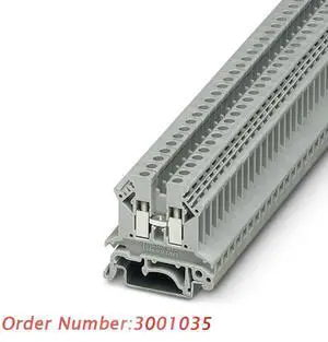 50PCS For Phoenix Order Number 3001035 UK 2,5 B - Feed-Through Terminal Block