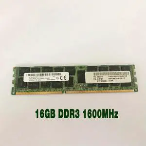 1 pcs For RAM X3300 X3500 X3550 M4 00D4968 00D4970 47J0183 Server Memory Fast Ship 16GB DDR3 1600 2R×4