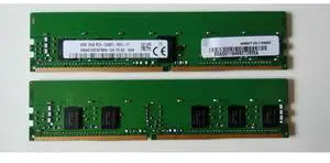 1 pcs For SK Hynix RAM 8GB 1RX8 PC4-2400T-RD1-11 HMA81GR7AFR8N-UH Server Memory Fast Ship