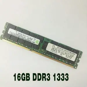 1pcs For RAM X3650 M2 M3 M4 X3550 M4 M3 X3400 M2 X3850 X3950 X5 49Y1563 49Y1565 49Y1562 REG ECC Server Memory 16GB DDR3 1333