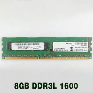 1 pcs For T110 T110II T20 Server Memory 8G 2RX8 ECC RAM Fast Ship 8GB DDR3L 1600