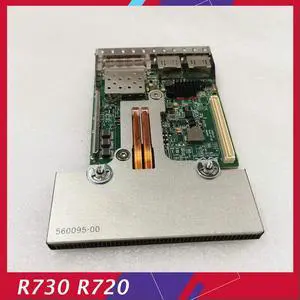For R730 R720 X520+I350 0C63DV MT09V NWMNX BCM57412/5720 Network Card