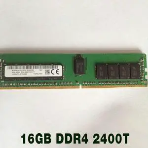 1pcs R430 R530 R630 R730 ECC REG RAM For Server Memory 16GB DDR4 2400T