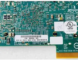 For 10Gb 530T 10 Gigabit network card With Double Electrical Ports 657128-001 656594-001 656596-B21