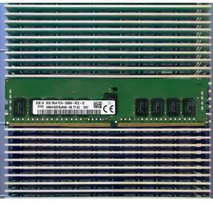 1 Pcs HMA41GR7BJR8N-VK 8GB 8G 2RX8 DDR4 PC4-2666V REG RAM For SK Hynix Memory