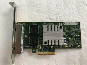 For 4-port Gigabit PCIE NIC For NC365T 593743-001 I340-T4 82580