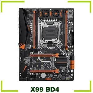 For X99 Motherboard LGA 2011-3 All Series DDR4 RECC 128GB M.2 NVME NGFF ATX Mainboard X99 BD4