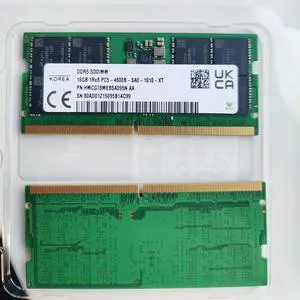 1 Pcs For SK Hynix RAM HMCG78MEBSA095N 16G DDR5 4800 1RX8 PC5-4800B 16GB Laptop Memory Fast Ship