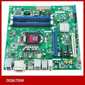 Working Desktop Motherboard For DQ67SW M-ATX 1155 System Board