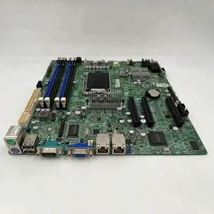 Server Motherboard For X9SCL C202 LGA1155 Support E3-1200 V2 Test Good