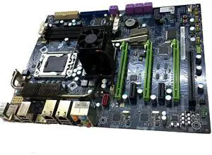 Game Board For Alien X58 MS-7543 0P270J-69702 LGA1366 X5650 X5670 VER:1.0 Support 6-core CPU Good