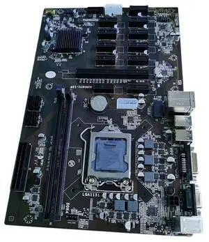 Dedicated Motherboard For B250-BTC-12P with 12 GPU DDR4 LGA 1151 Test, Good