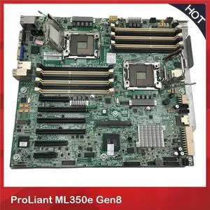 5U Server Motherboard For ML350E GEN8 641805-001 685040-001 641805-002 DDR3 Fully Good