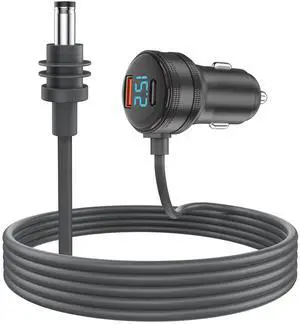 DIXSG,The new Starlinki 4th generation mini digital display DC waterproof three-in-one car charger Starlink car power supply