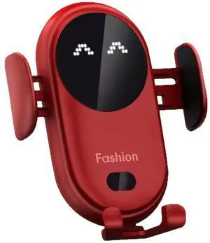 DIXSG car wireless charger S11 car navigation phone stand wireless charger with automatic infrared sensing