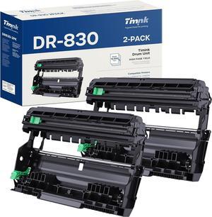 Ennovor DR830 Drum Unit Replacement for Brother DR-830 TN830XL TN830 Drum Unit to use with Brother HL-L2460DW DCP-L2640DW HL-L2405W MFC-L2820DW HL-L2480DW HL-L2400D Printer 2 Pack (Drum only)