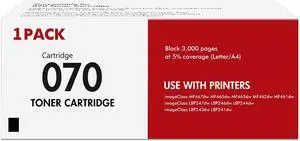 070 070H Toner Cartridge Replacement for Canon 070 Toner CRG-070 for imageClass MF467dw MF465dw MF463dw MF462dw MF461dw LBP247dw LBP246dw LBP244dw LBP243dw LBP241dw (1 Black)