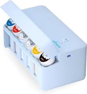 Ennovor OFFNOVA CISS DTF White Ink Circulation System, Upgraded Extension CISS Ink Tube and Waste Ink Collector for ET8550 L805 DTF Printer (Blue)