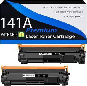 Ennovor W1410a Compatible for HP 141A Toner Cartridge Black for Laserjet Pro M110w MFP M140w M139w(2 Pack NOT USE with M139we, M140we, M110we)