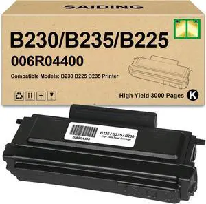Ennovor B230 B225 B235 Black Toner Cartridge 006R04400 Compatible for Xerox B230 B225 B235 Printer(1-Pack)