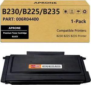 Ennovor B230 B225 B235 Black Toner Cartridge with New Chip Compatible for Xerox 006R04400 006R04401 Toner Cartridge for B230 B225 B235 Printer (Black,1-Pack)