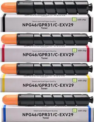 Ennovor Compatible for Canon GPR-31 GPR31 Toner Cartridge 2790B003AA 2794B003AA 2798B003AA 2802B003AA for ImageRunner Advance C5030 C5035 C5235 C5240 Printer 4 Pack