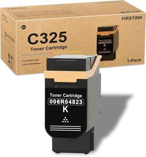 Ennovor High Yield C320 C325 Black Toner Cartridges New Chip Toner Cartridge Replacement for Xerox C320 C325 Printer Tonber Cartridges (1-Pack Black)