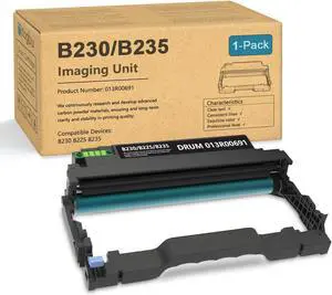 B230/B225/B235 Imaging Unit - 1 Pack B230 B225 B235 Drum Unit 013R00691 Drum Cartridge Replacement for Xerox B230 B225 B235 Printer