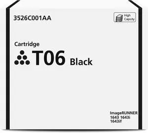 Ennovor T06 Toner Cartridge Replacement for Canon 3526C001AA T06 Black Toner Cartridge for ImageRUNNER 1643 1643i 1643if Printer, 1 Each
