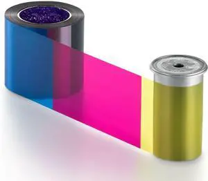 Ennovor Generic Entrust 525100-004 Full Color Ribbon, 500 Images, for Entrust Sigma DS1/DS2 Series ID Card Printers