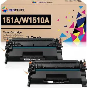 Ennovor Compatible Toner Cartridge Replacement for HP 151A W1510A Black Toner Cartridge for HP Laserjet PRO 4003 MFP 4103DW Printer(Black-2PK)