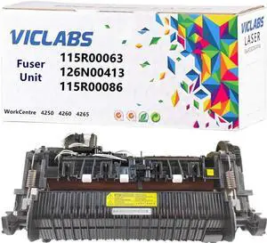 Ennovor 115R00063 fuser Unit 110V Replacement for Xerox 115R00063 126N00413 002N02805 115R00086 fuser Unit for use in Xerox WorkCentre 4250 4260 4265 Printers,110V (1- Pack)
