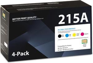 Ennovor 215A W2310A W2311A W2312A W2313A Toner Replacement for HP 215A Toner Cartridges 4 Pack Works with Color Pro MFP M182n M182nw M183fw M155a M155nw Printer | Black Cyan Magenta Yellow