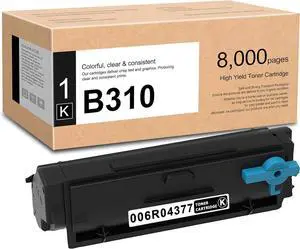 Ennovor KANTEN B305 B310 B315 Black Toner Cartridge 006R04377 Compatble with B305 B310 B315 Printer (8,000 Pages)