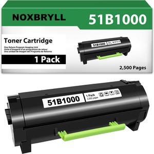Ennovor Remanufactured 51B1000 Toner Cartridge Compatible for Lexmark MS317 MS317DN MS417 MS417DN MS517 MS517DN MS617 MS617DN MX317 MX317DN MX417 MX417DN MX517 MX517DE MX617 MX617DE MX417de Printers