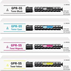 Ennovor Compatible GPR-55 Toner Cartridge Replacement for Canon GPR-55 GPR55 for Canon ImageRunner Advance C5535i C5540i C5550i C5560i Printer (Black Cyan Magenta Yellow, 4-Pack)